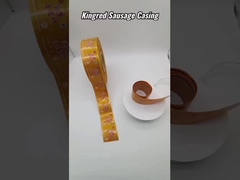 Пластиковые колбасные оболочки золотого цвета с высоким барьером для продажи