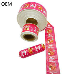 Kingred Custom Logo Printing High Barrier PVDC Plastic Sausage Casing Film Китай