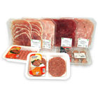 Подносы еды свежего мяса ЛЮБИМЦА PP прямоугольника устранимые нагревают - герметизируя высокий барьер
