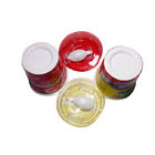 Круглые устранимые пластиковые чашки йогурта с ложкой 1,5 - 20grams