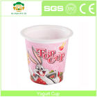 Чашка мороженого чашек 300ml йогурта PLA PP качества еды пластиковая отсутствие утечки