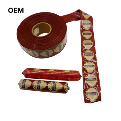 Flexography печать пластиковые оболочки Custom LOGO оболочки Венская колбаса пластиковые оболочки