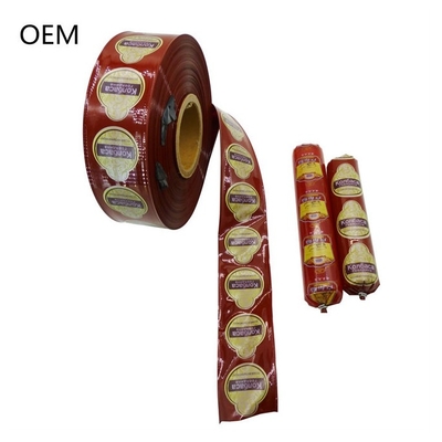 Flexography печать пластиковые оболочки Custom LOGO оболочки Венская колбаса пластиковые оболочки