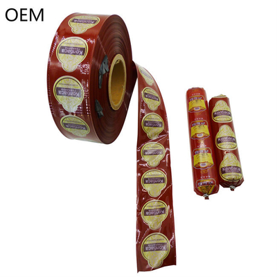Flexography печать пластиковые оболочки Custom LOGO оболочки Венская колбаса пластиковые оболочки