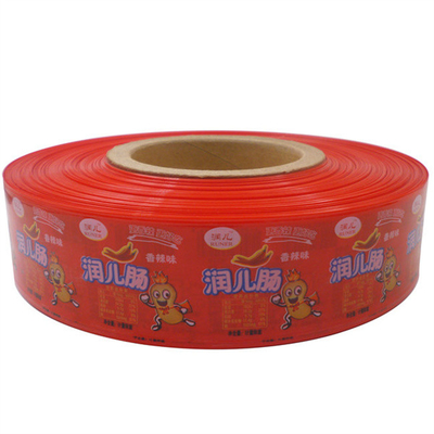 OEM Custom Logo Flexography Printing Steam Cooking Plastic Sausage Casings (Оригинальное производство)