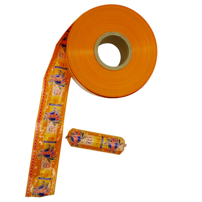 Полиамидные колбасные оболочки Стик-тип Custom Logo Flexography Печать колбасных оболочек