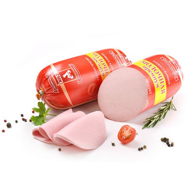 ХАЛАЛ пищевой класс индивидуальный логотип Напечатанный нейлоновый колбасный корпус 20-100 мм калибр для обработки мяса