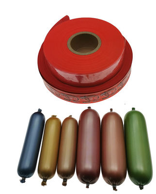 Качество еды HALAL аттестовало индивидуальный напечатанный логотипом нейлоновый кожух колбасы для мясных сосисок