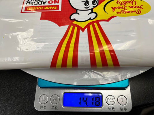 Оптовая продажа белого цвета с индивидуальной печатью логотипа в мешках с замороженной курицей