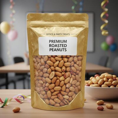 Kingred Moisture Proof Resealable Food Bag Customized Color Premium Roasted Peanuts (Кингред влагоустойчивый ржавый пищевой пакет)