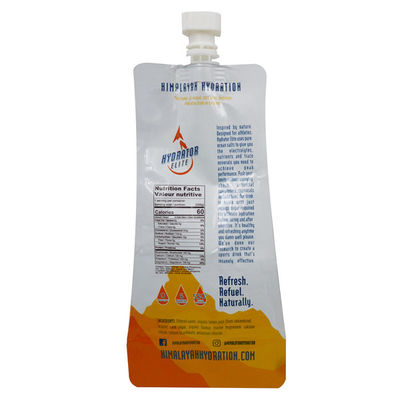 Стойте вверх 350ml напиток Doypack Compostable с фильмом переполнения геля кремнезема