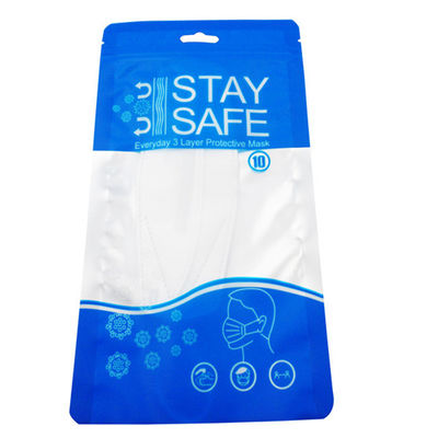 Kingred Custom Printing Barrier Heat Sealable Ziplock Mask Pouch Packaging Bag (Кингред) - специальный печатный барьер для печати