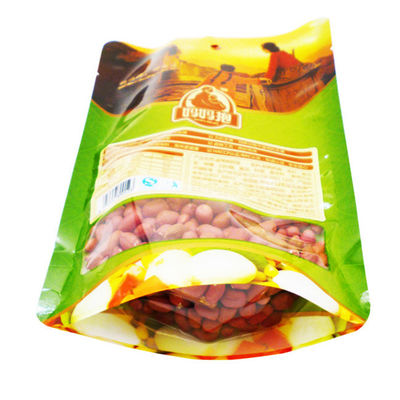 Gravure печатая упаковочные материалы упаковки еды 250g стоит вверх мешок 24cm*17cm