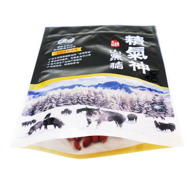 Высушенный жалуйтесь упаковочные материалы упаковки еды 26cm*18cm Ziplock стоит вверх мешок