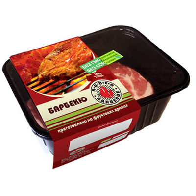 Фильм для упаковки еды прозрачности высокого барьера хороший для свежего мяса