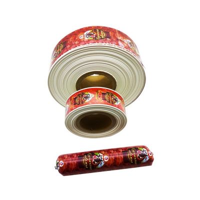 Качество еды HALAL аттестовало индивидуальный напечатанный логотипом нейлоновый кожух колбасы для мясных сосисок