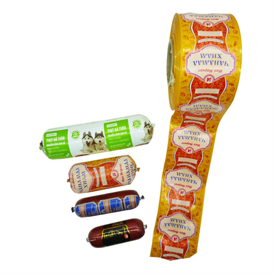 Горячие новые продукты напечатанные не съедобные пища использовать пластиковые колбасы корпуса 40um для приготовления пищи